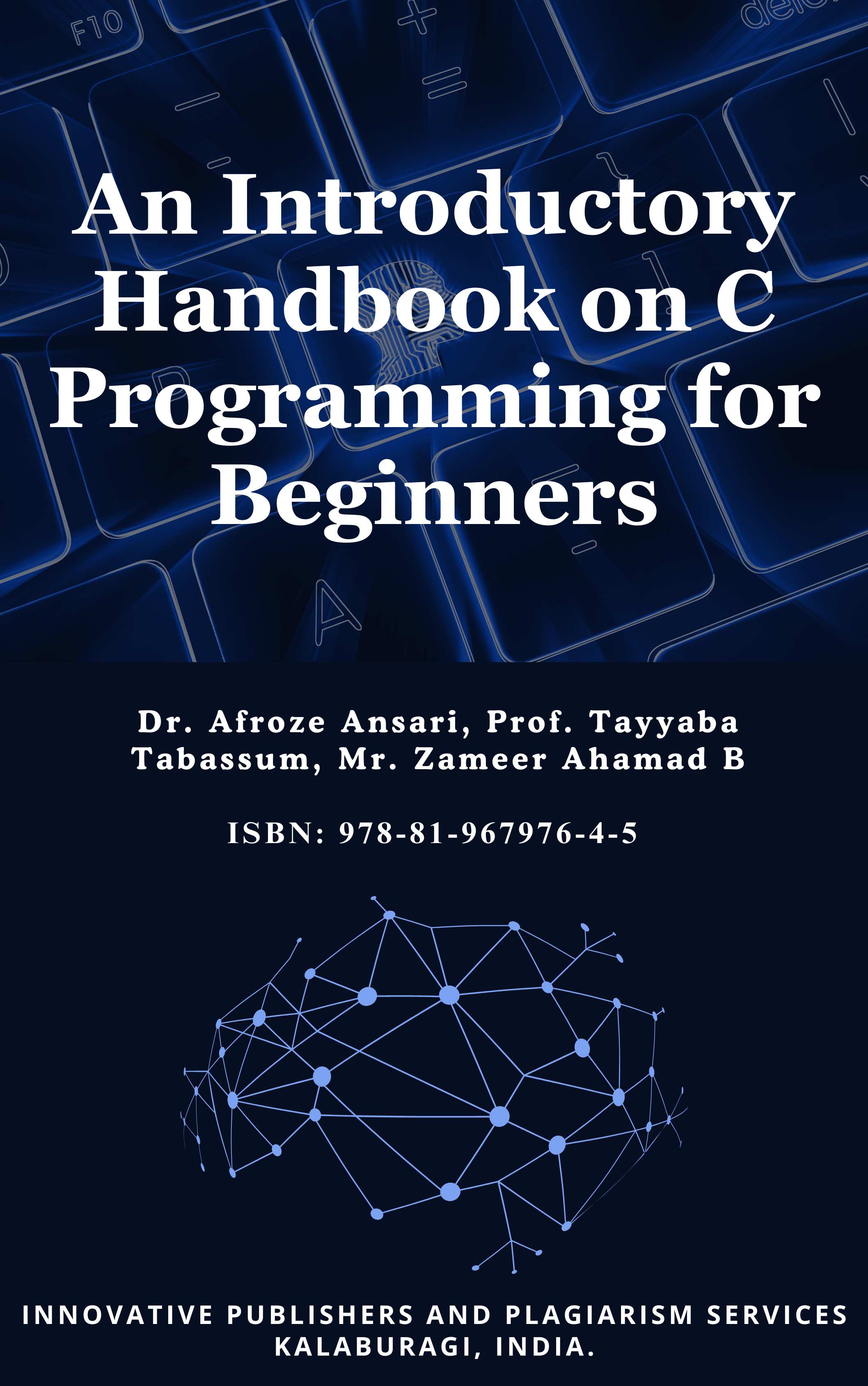 An Introductory Handbook on  C Programming for Beginners cover